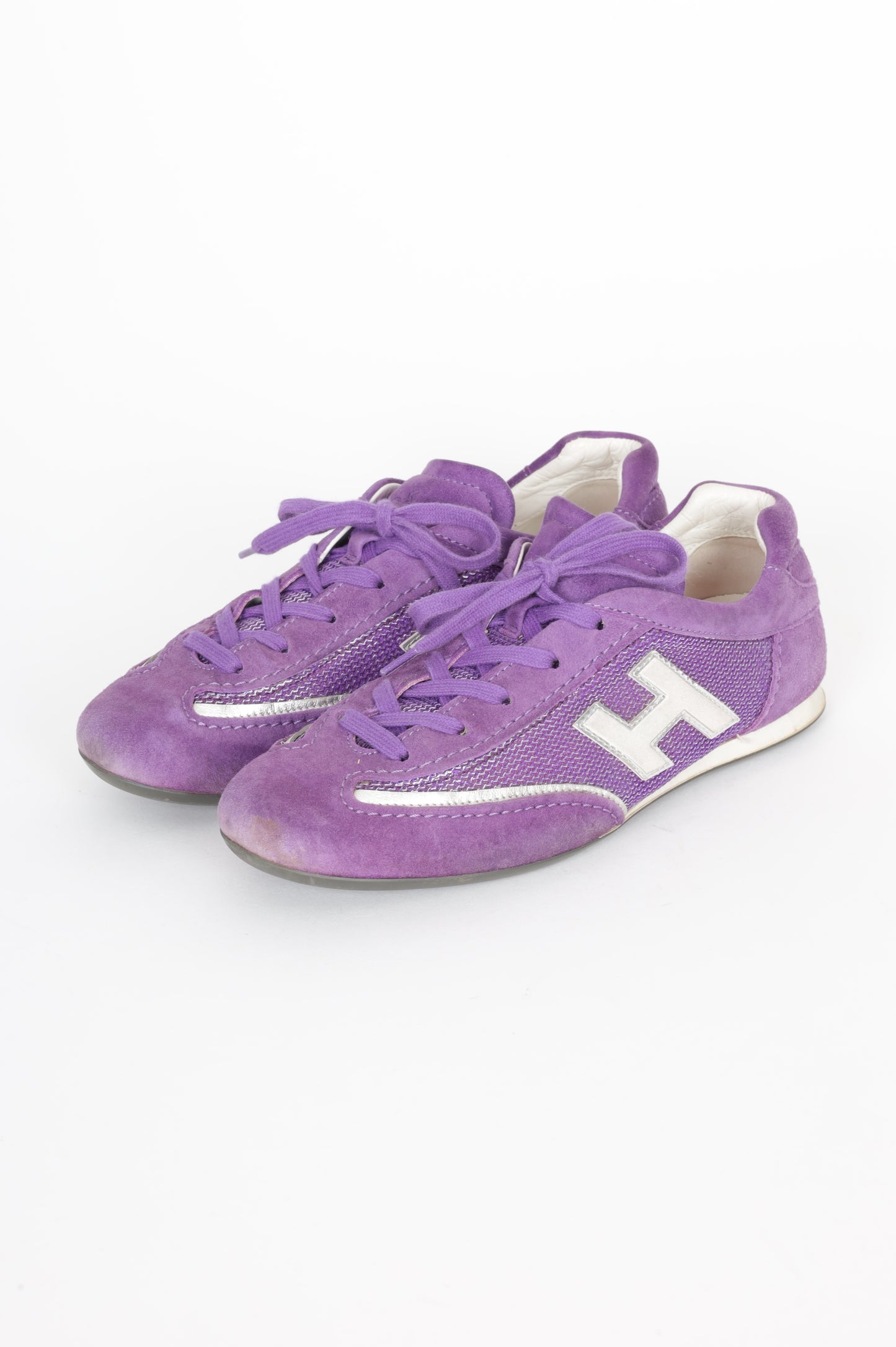 Hogan Womens Purple Sneakers Size 38