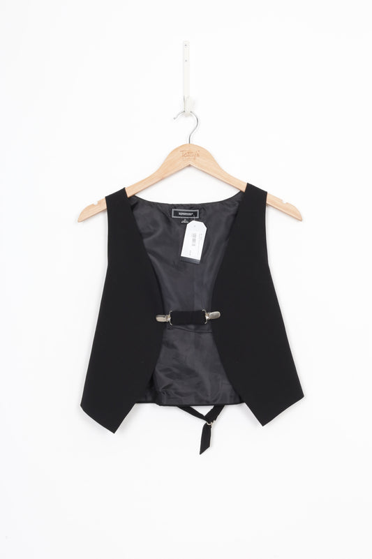 Repertoire Womens Black Vest Size 0