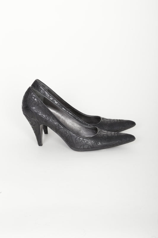 Prada Womens Black Heels Size EU 39.5
