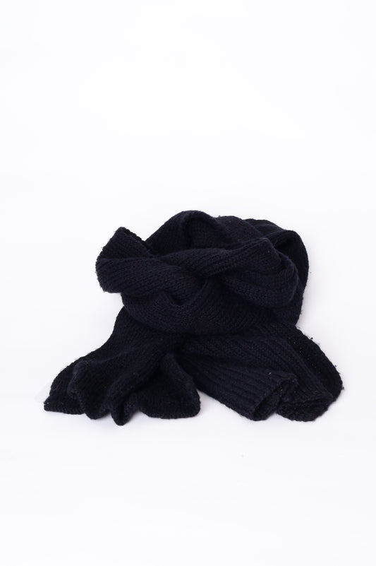 No Label Mens Black Scarf Size O/S