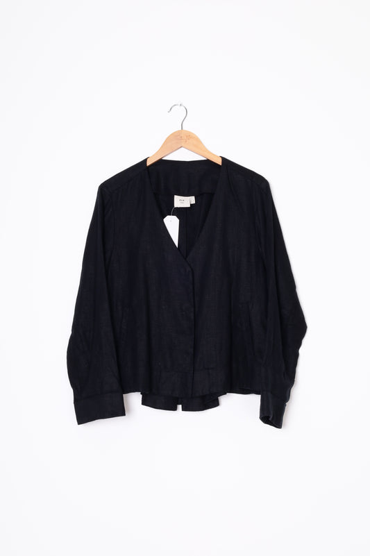 Elk Womens Black Jacket Size 12