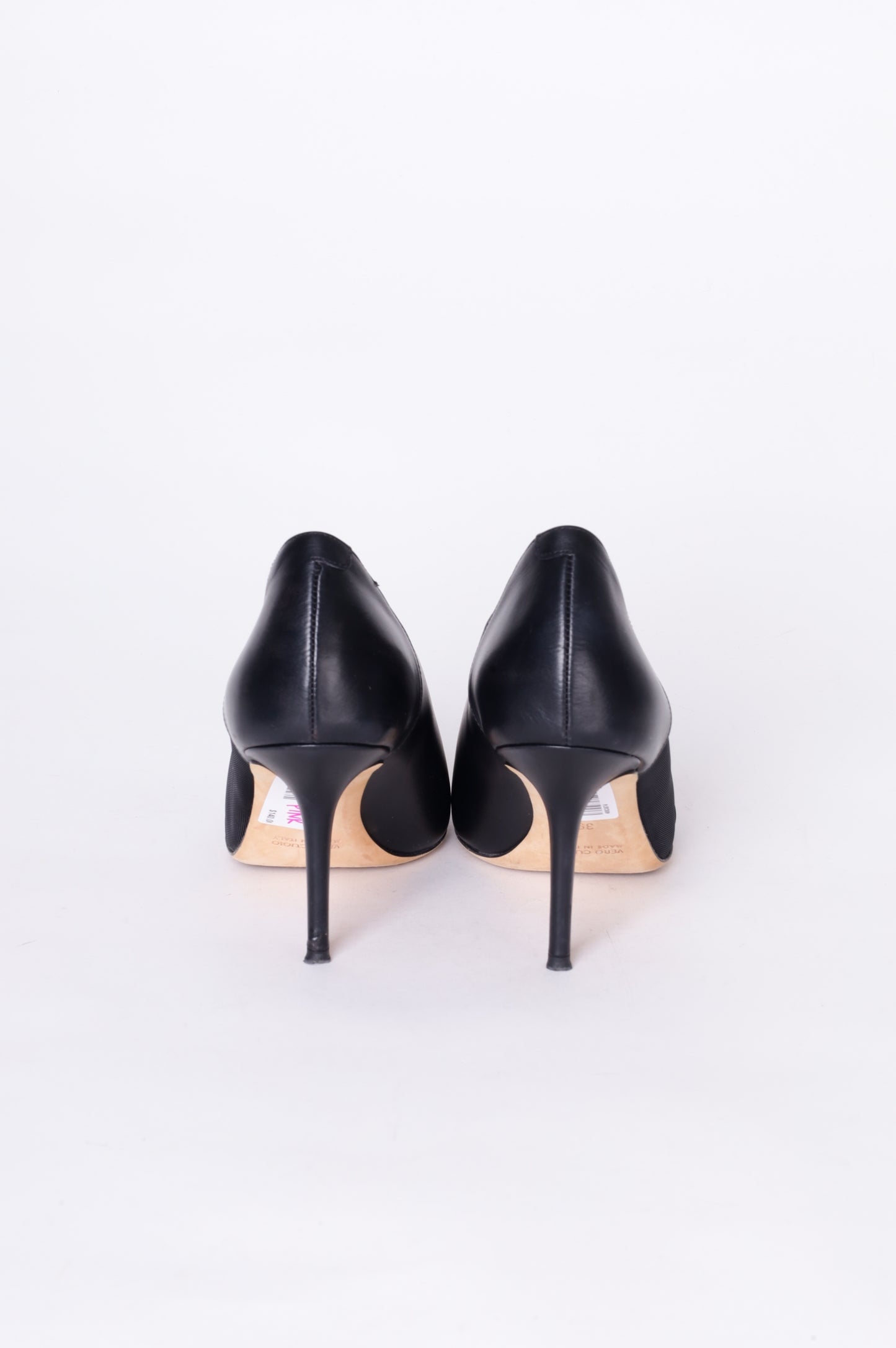 Guglielmo Rotta Womens Black Heels Size EU 39