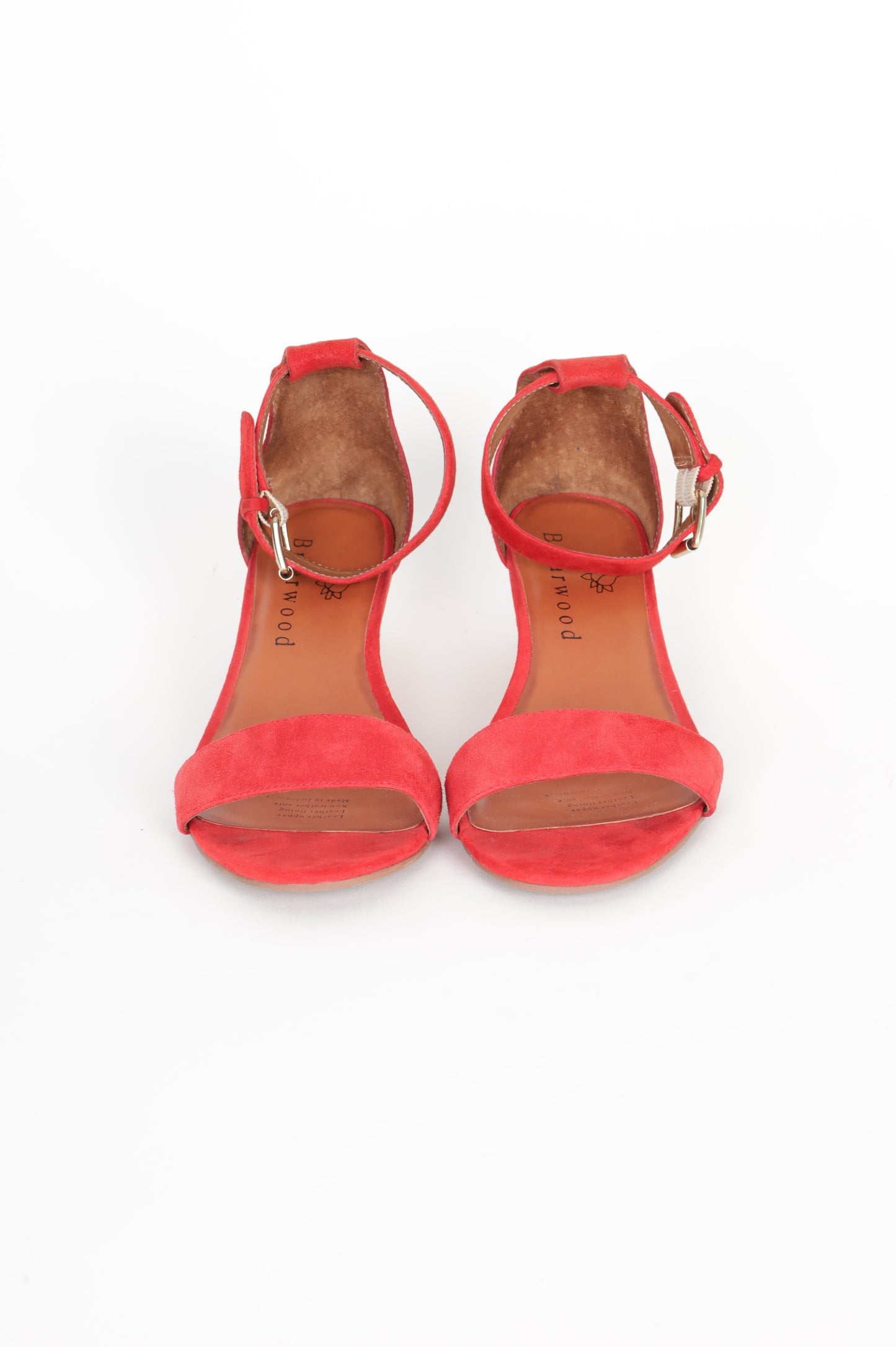 Briarwood Womens Red Shoes Size EU 38