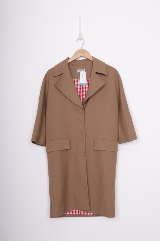 Briarwood Womens Brown Coat Size XS