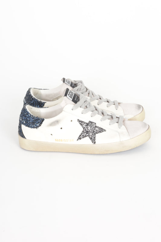 Golden Goose Womens Cream Sneakers Size EU 37.5