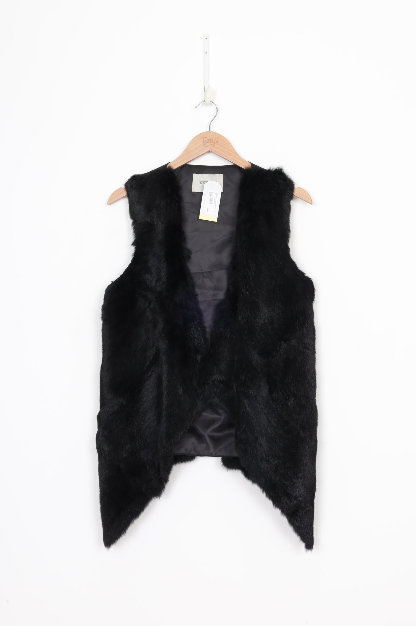 Sable & Minx Womens Black Vest Size 10