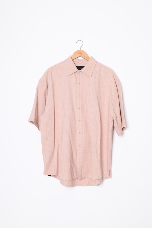 Beach Brains Mens Pink Shirt Size XL