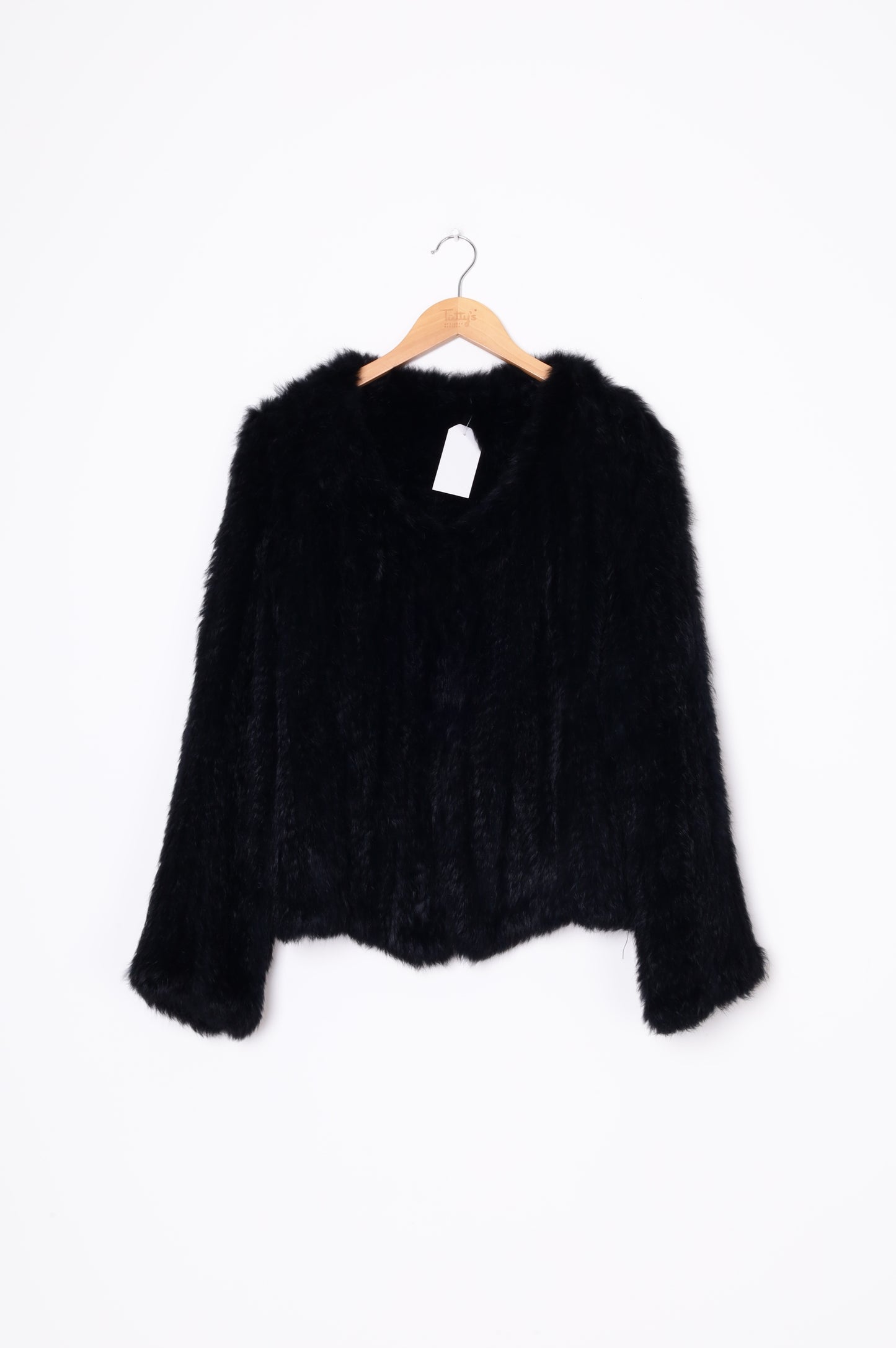 No Label Womens Black Jacket Size S