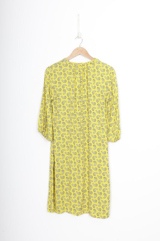 Sylvester Womens Yellow Dress Size S