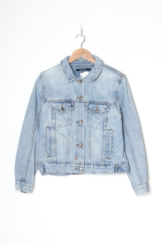 Ksubi Womens Blue Jacket Size L