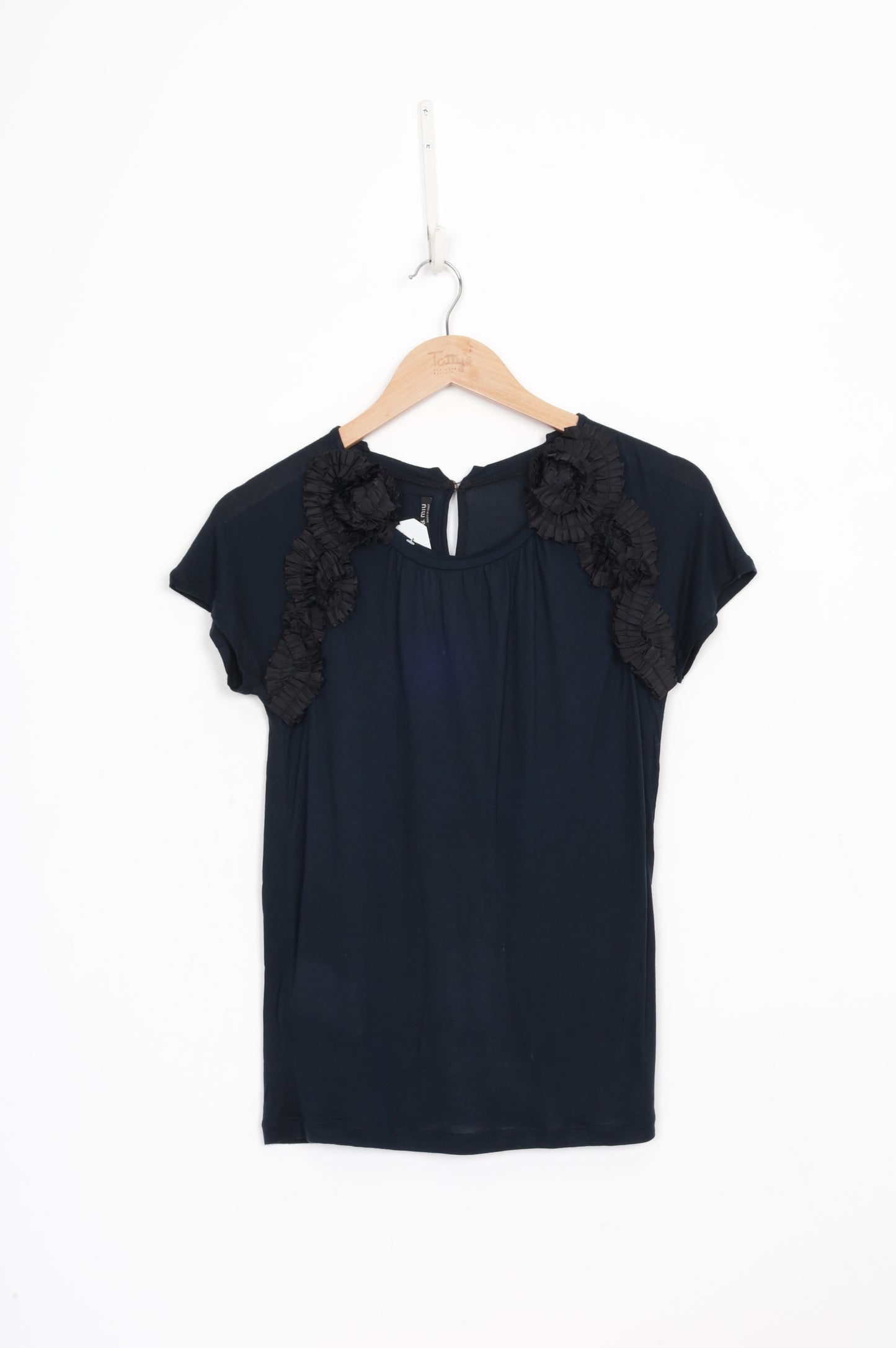Miu Miu Womens Blue Top Size M