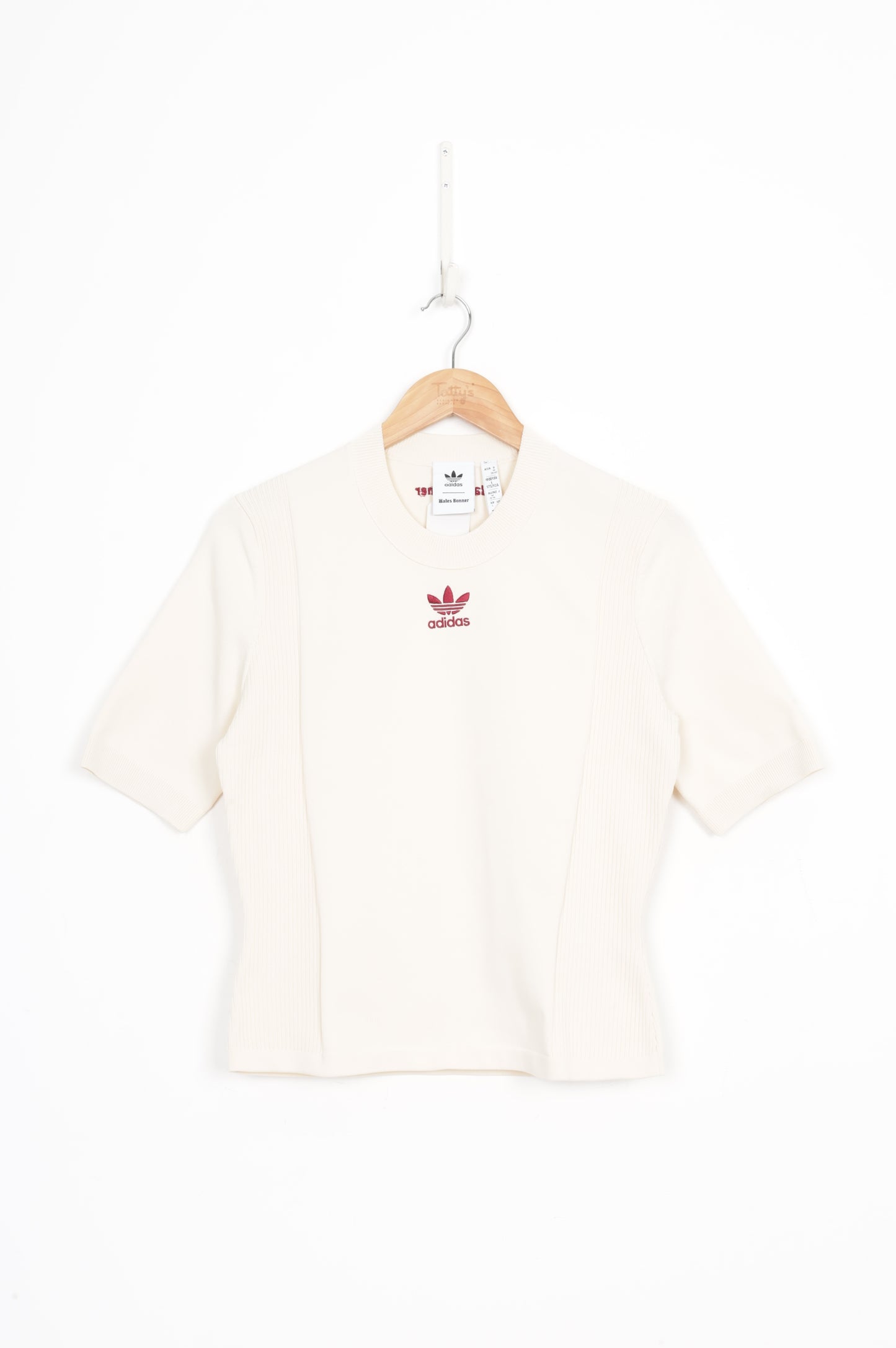 Adidas x Wales Bonner Womens Cream Top Size M