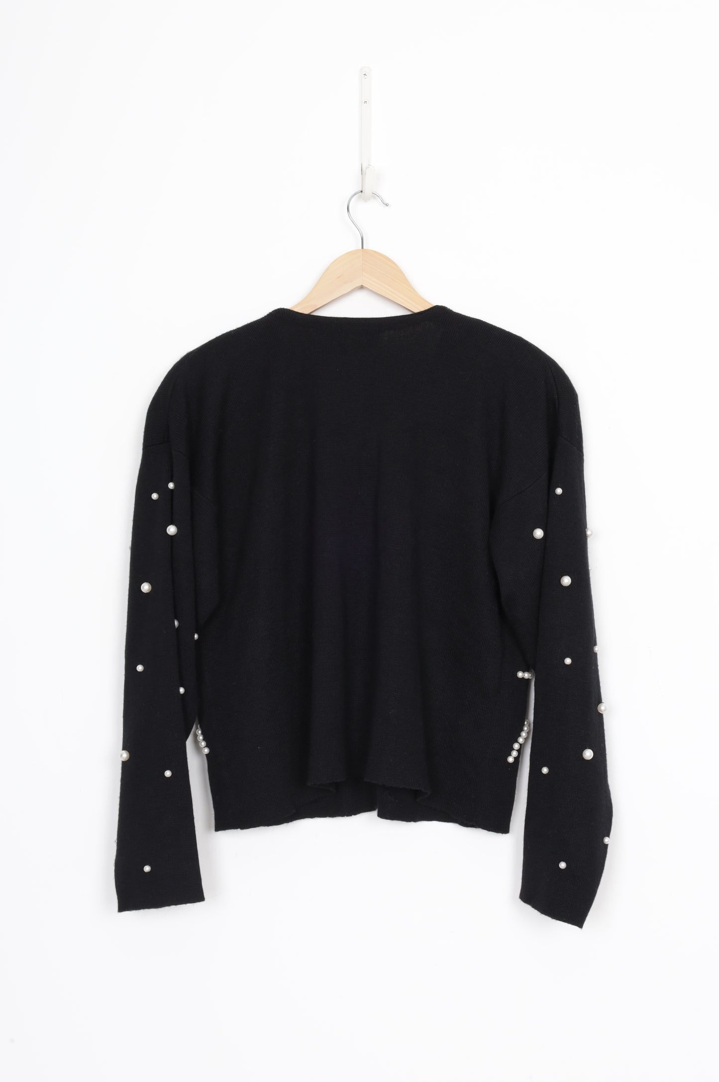 Pierre Cardin Womens Black Cardigan Size M