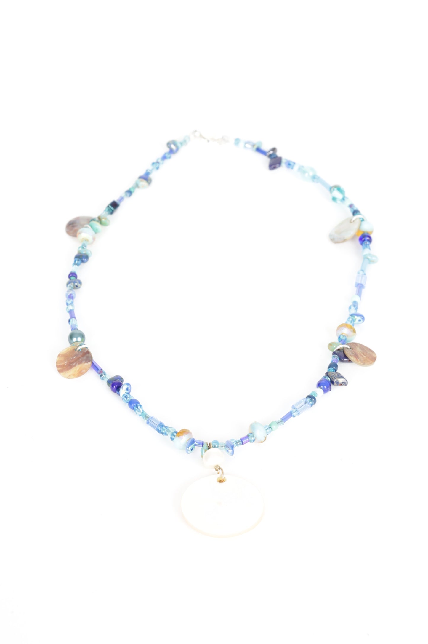 Harriet Xooj Womens Blue Necklace Size O/S