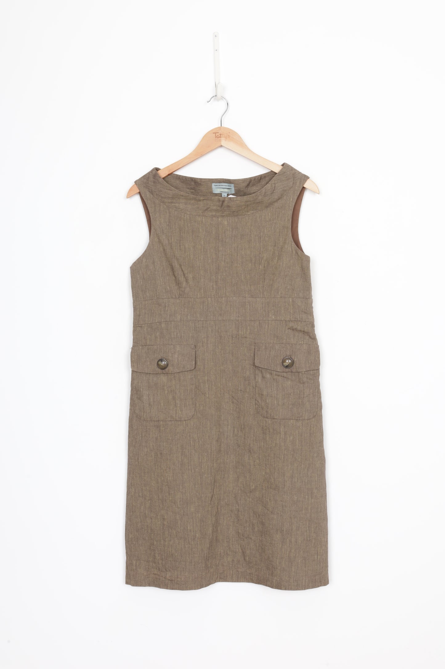 Veronika Maine Womens Brown Dress Size 12