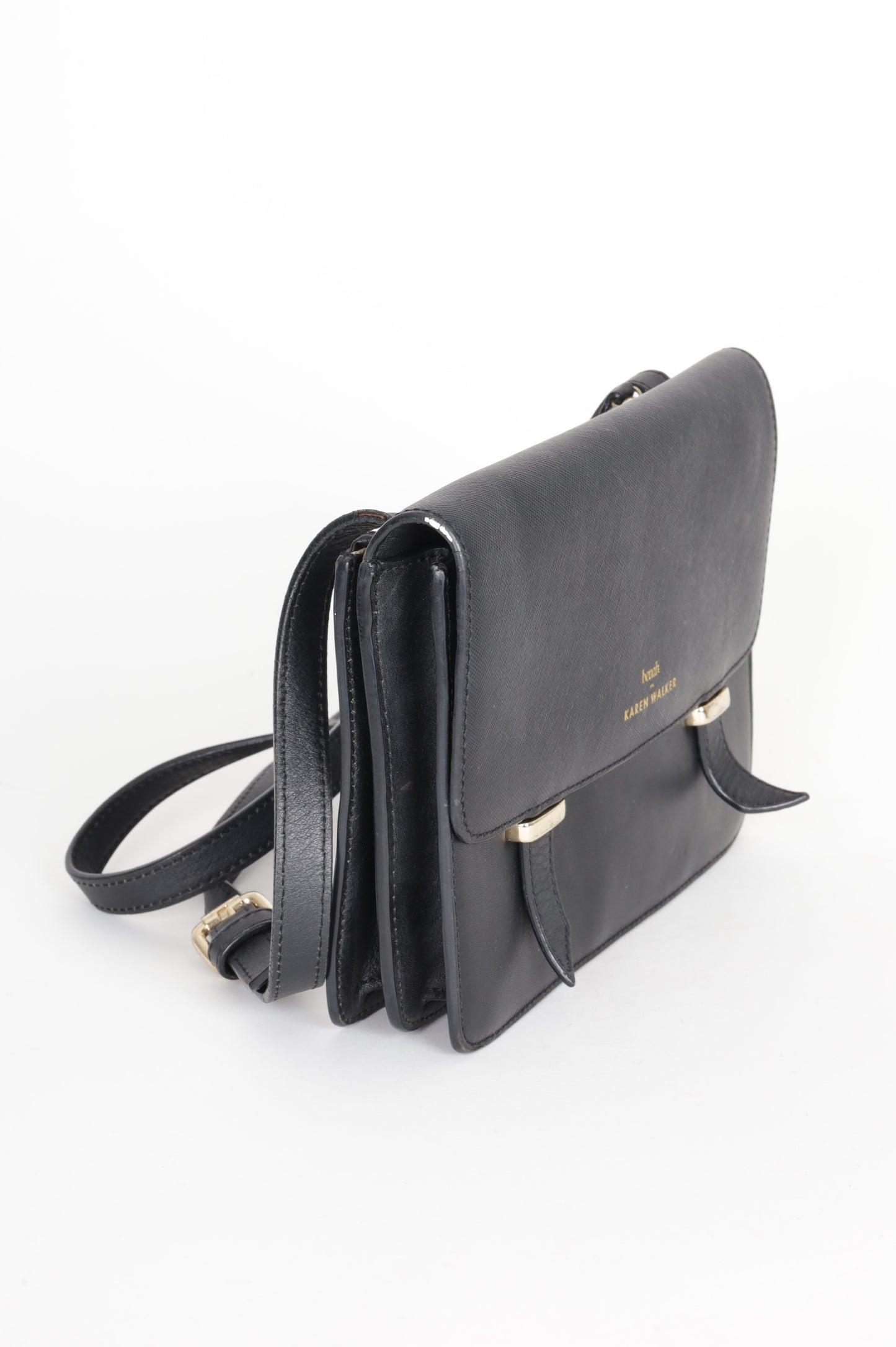 Benah for Karen Walker Womens Black Bag Size O/S