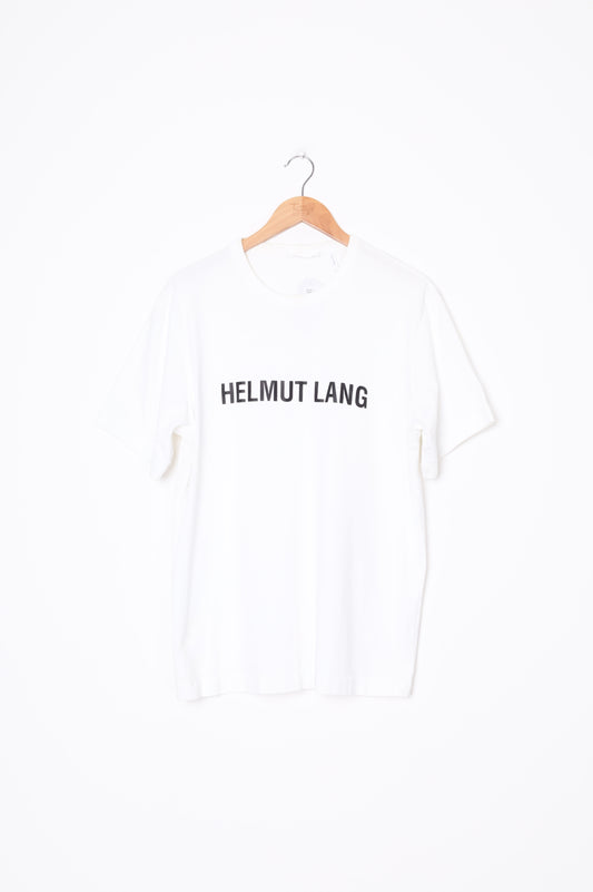 Helmut Lang Mens White T-shirt Size M