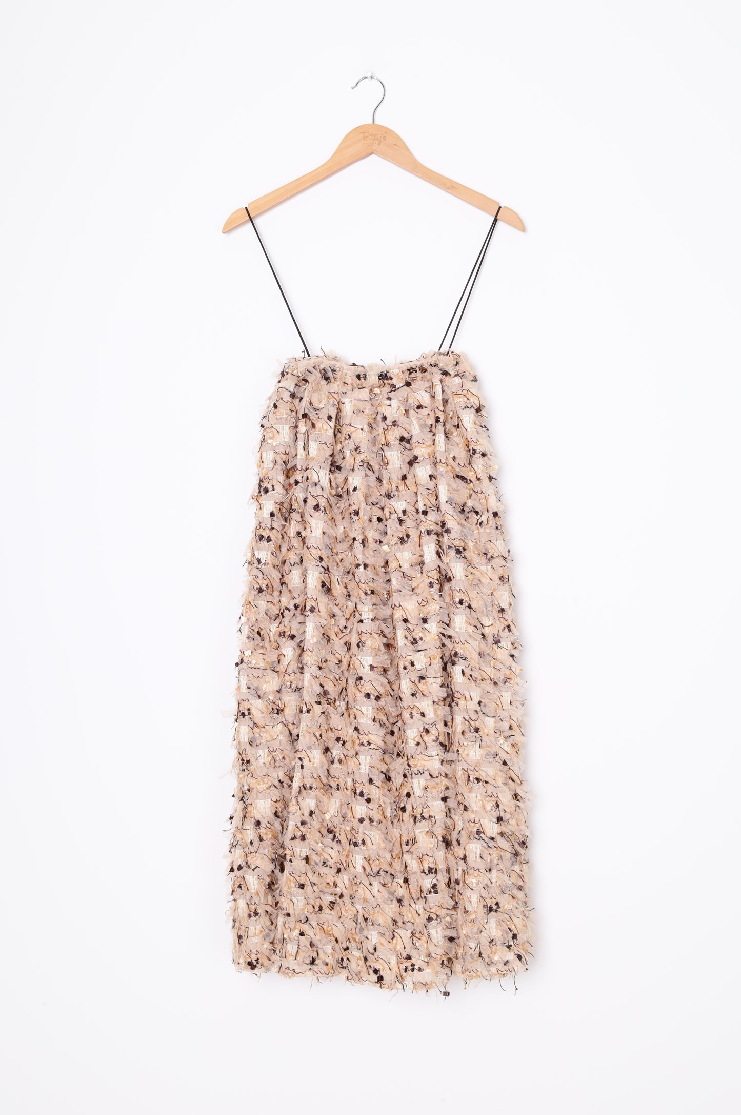 Seven Ten by Miho Kawahito Womens Beige Maxi Skirt Size S