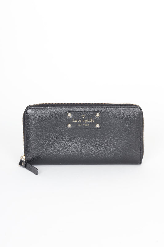 Kate Spade Womens Black Wallet Size O/S