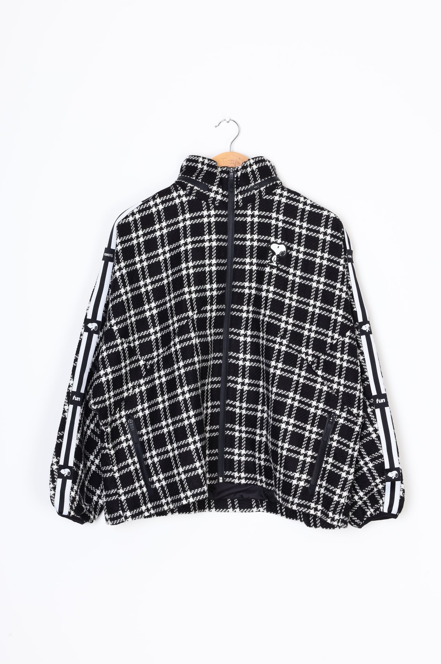 Peanuts x fun Womens Black Jacket Size S