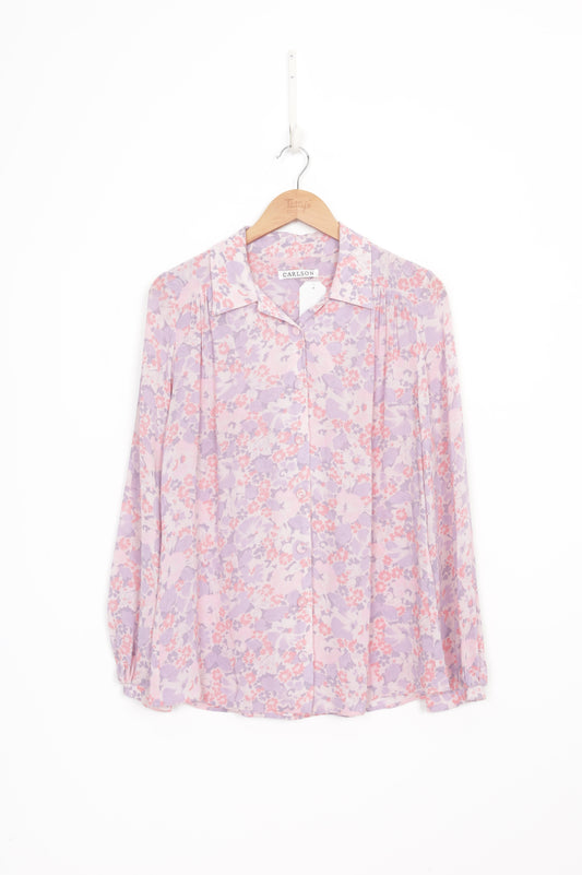 Carlson Womens Pink Shirt Size 10