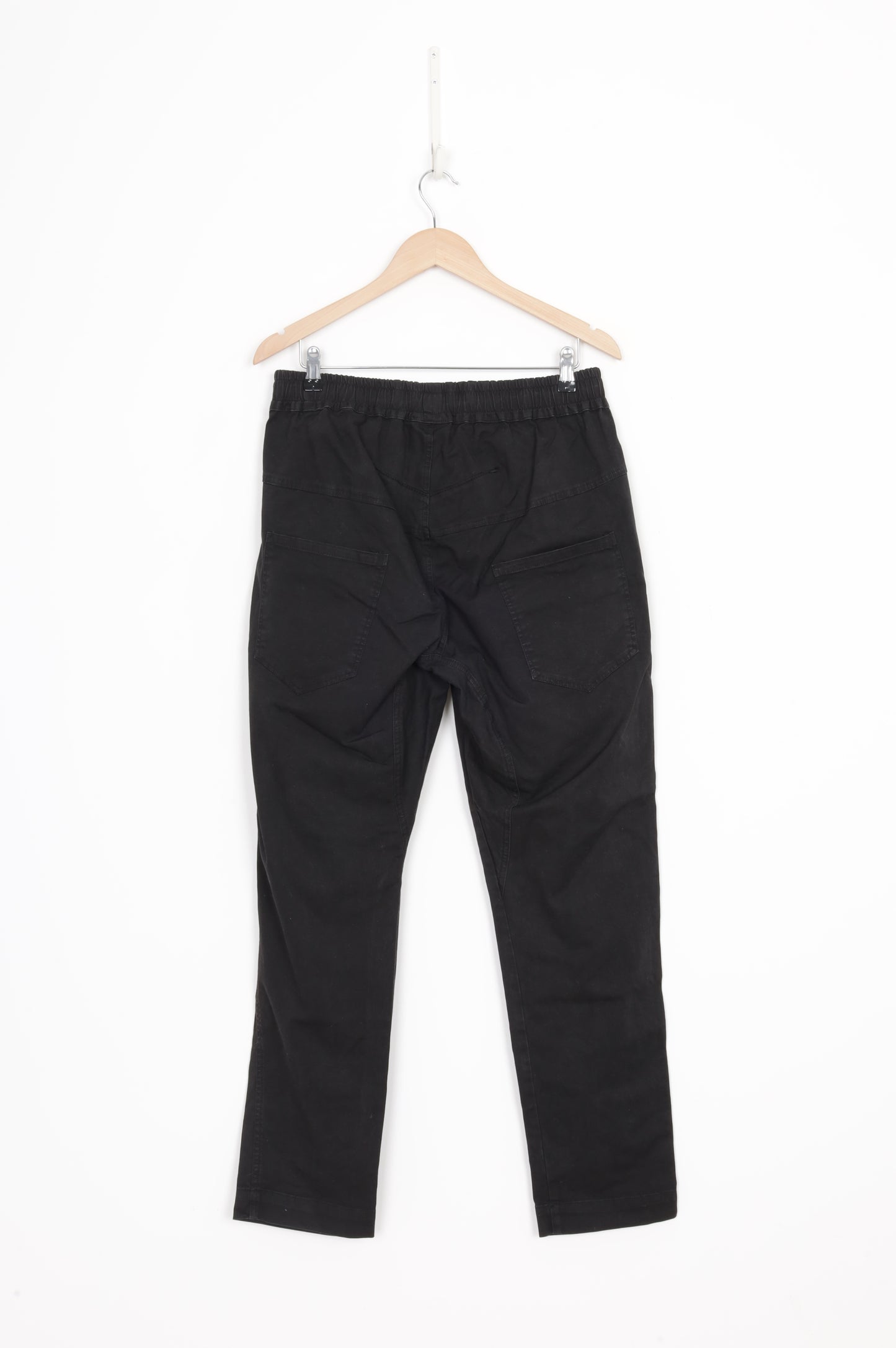 Bassike Mens Black Pants Size L