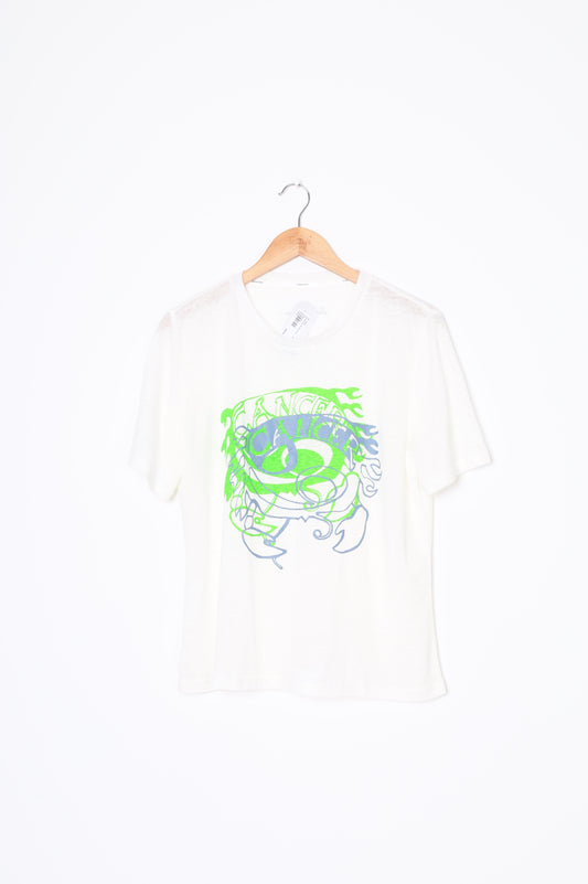 Zimmermann Womens White T-shirt Size M