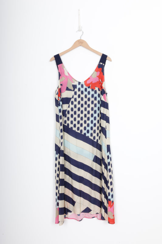Lania the Label Womens Cream Dress Size 14