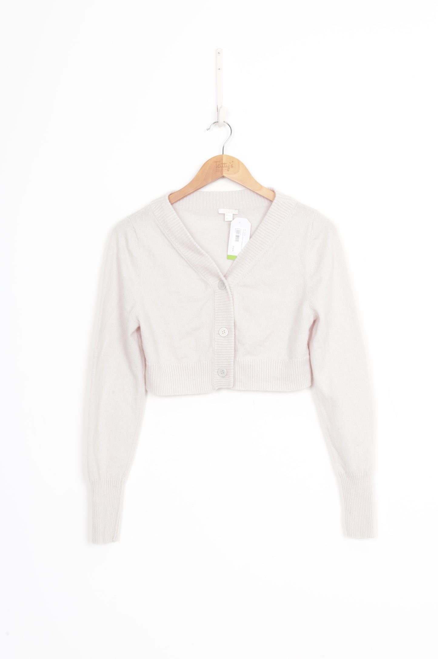 Cos Womens White Cardigan Size S