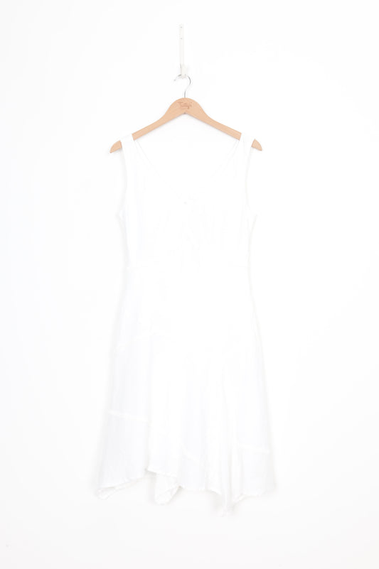 Ruby Womens White Dress Size 12