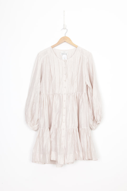 country road Womens Beige Dress Size 16