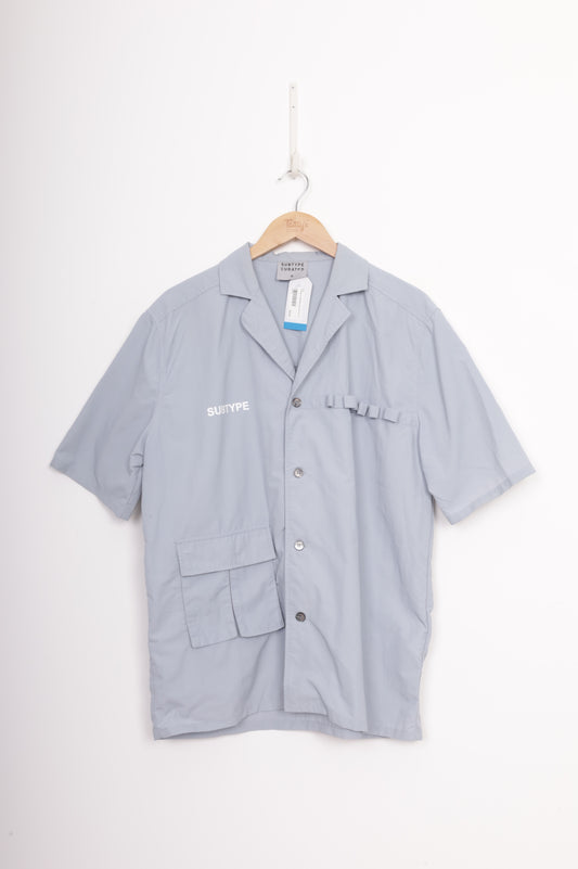 Subtype Curated Mens Blue Shirt Size S