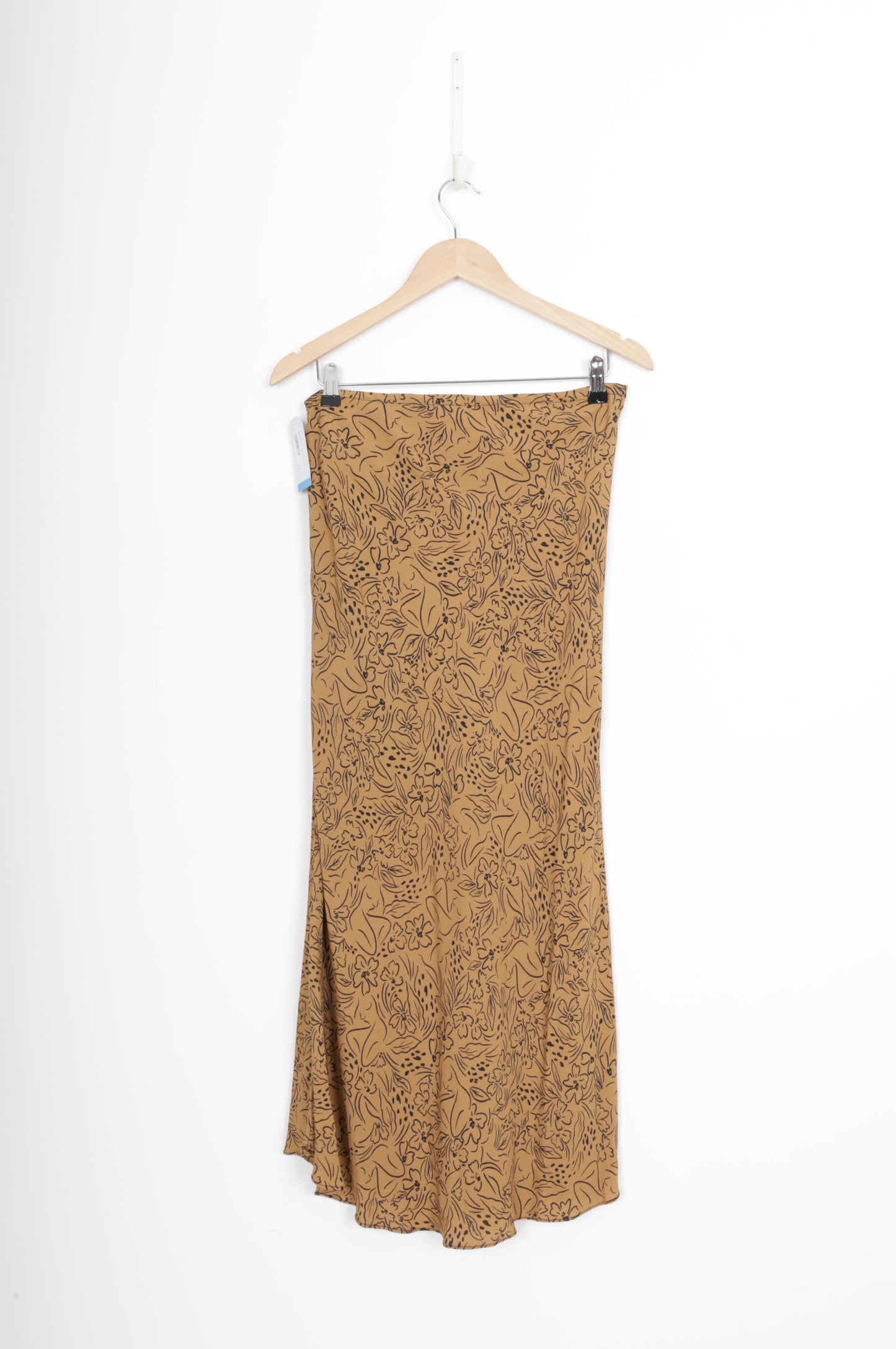 Whimsy + Row Womens Yellow Skirt Size M