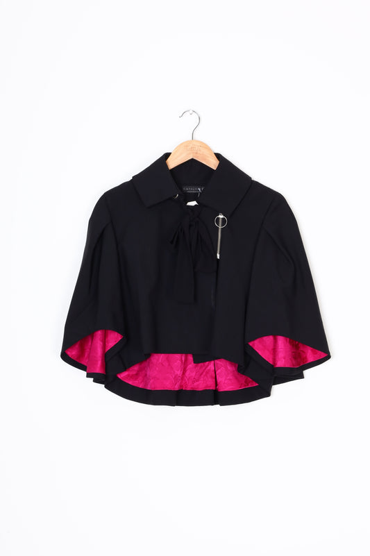 Catalyst - NZ Vintage Womens Black Jacket Size 12