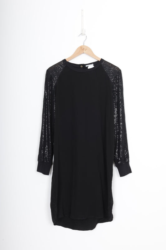 Juliette Hogan Womens Black Dress Size 10