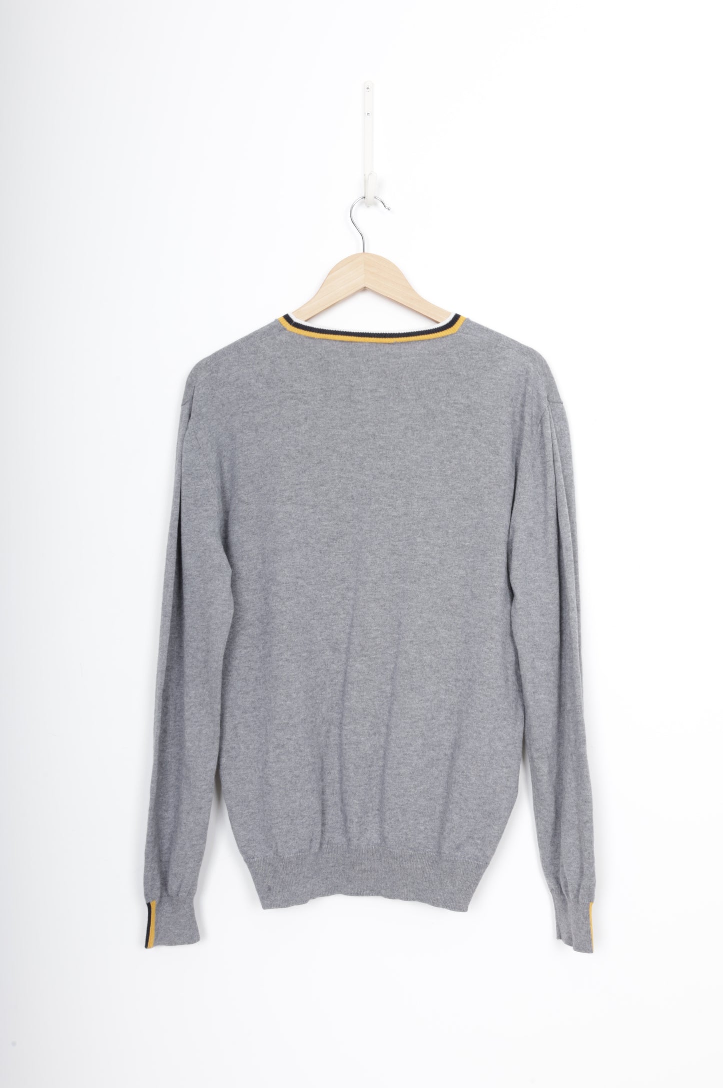 Lacoste Mens Grey Jumper Size L