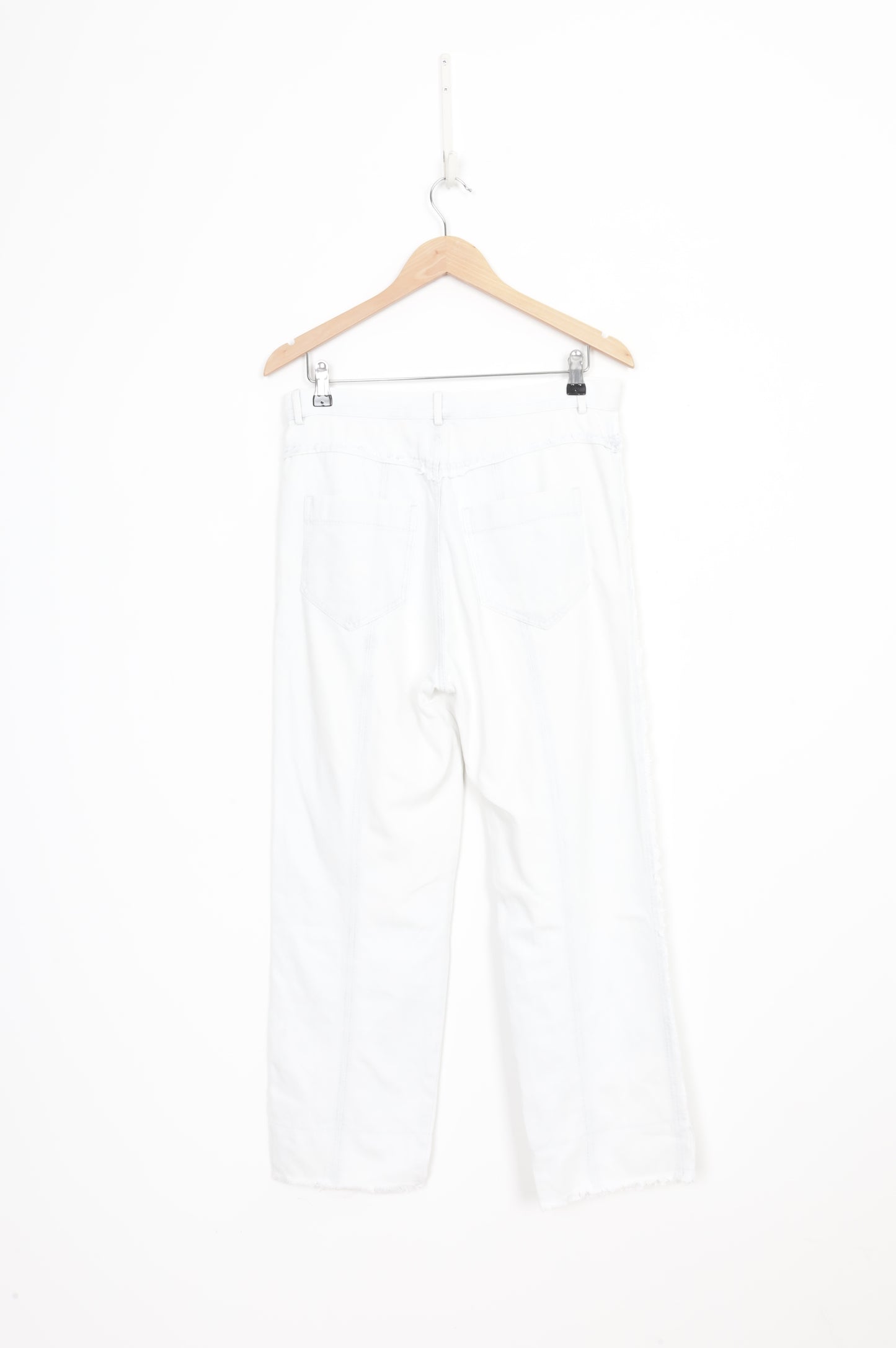 Karen Walker Womens White Jeans Size 10