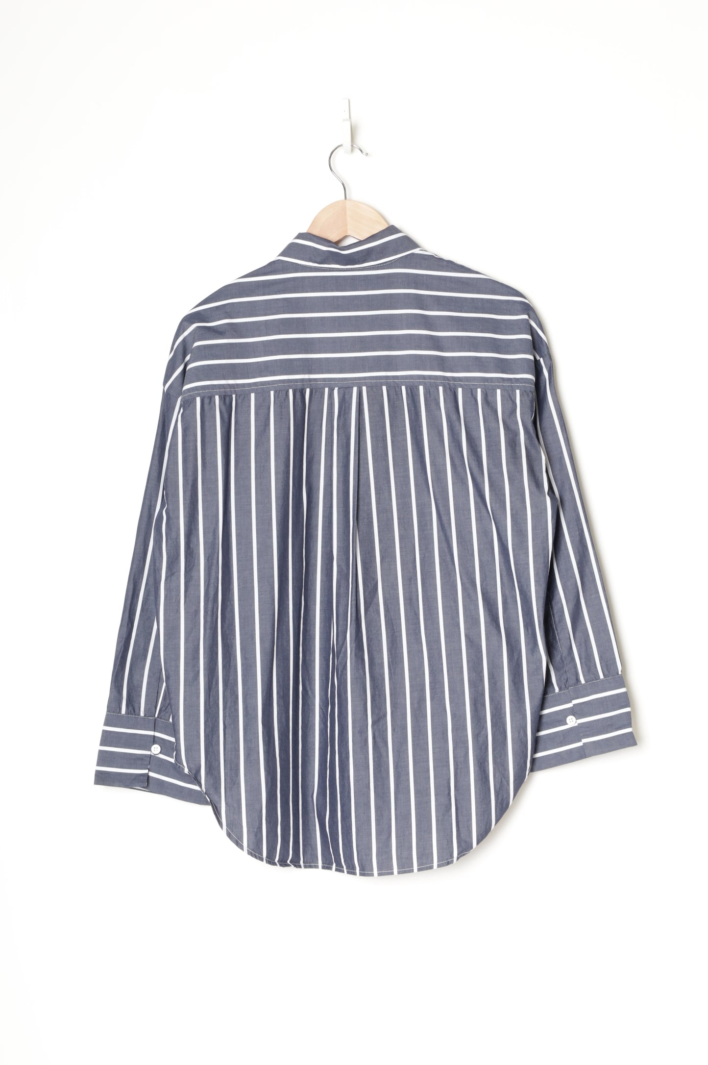 Assembly Label Mens Blue Shirt Size 8