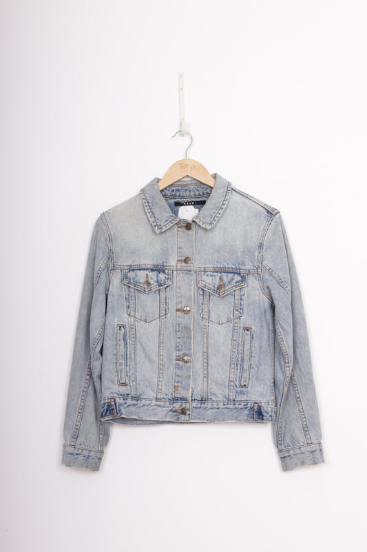 Ksubi Womens Blue Jacket Size M