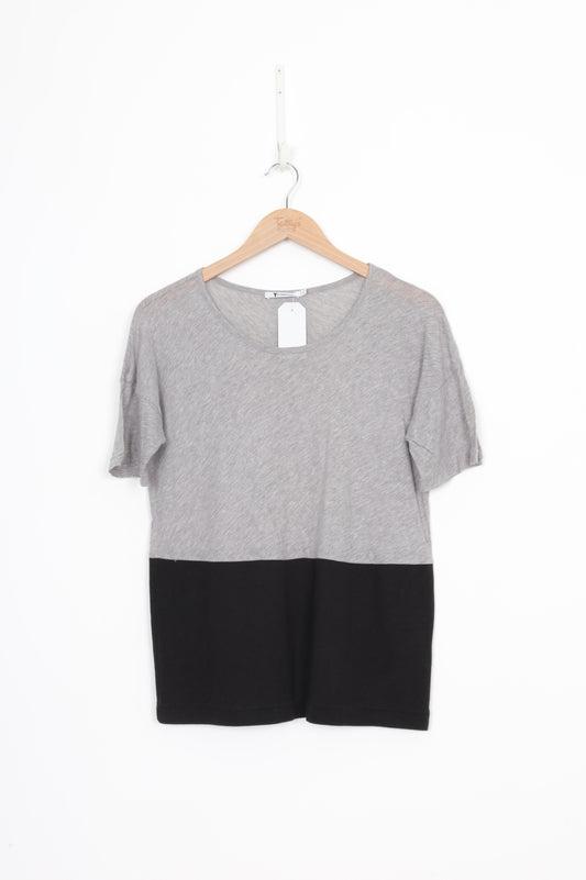 Alexander Wang  Womens Grey Top Size XS