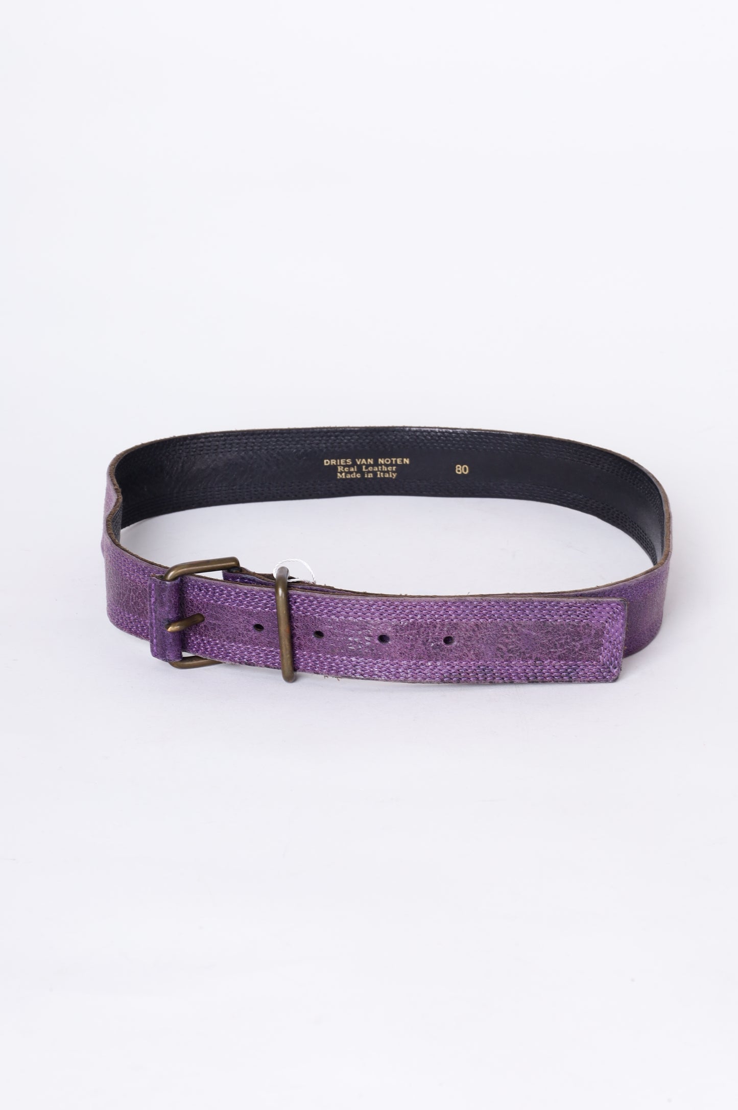 Dries Van Noten Womens Purple Belt Size O/S