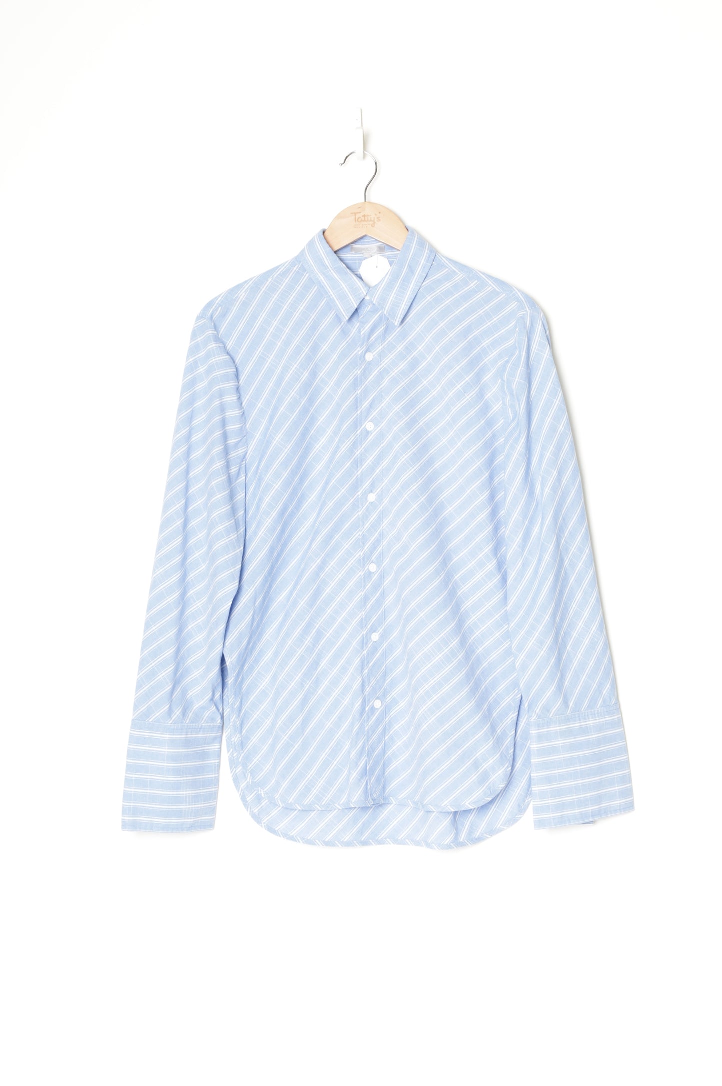 Interval Womens Blue Shirt Size 8