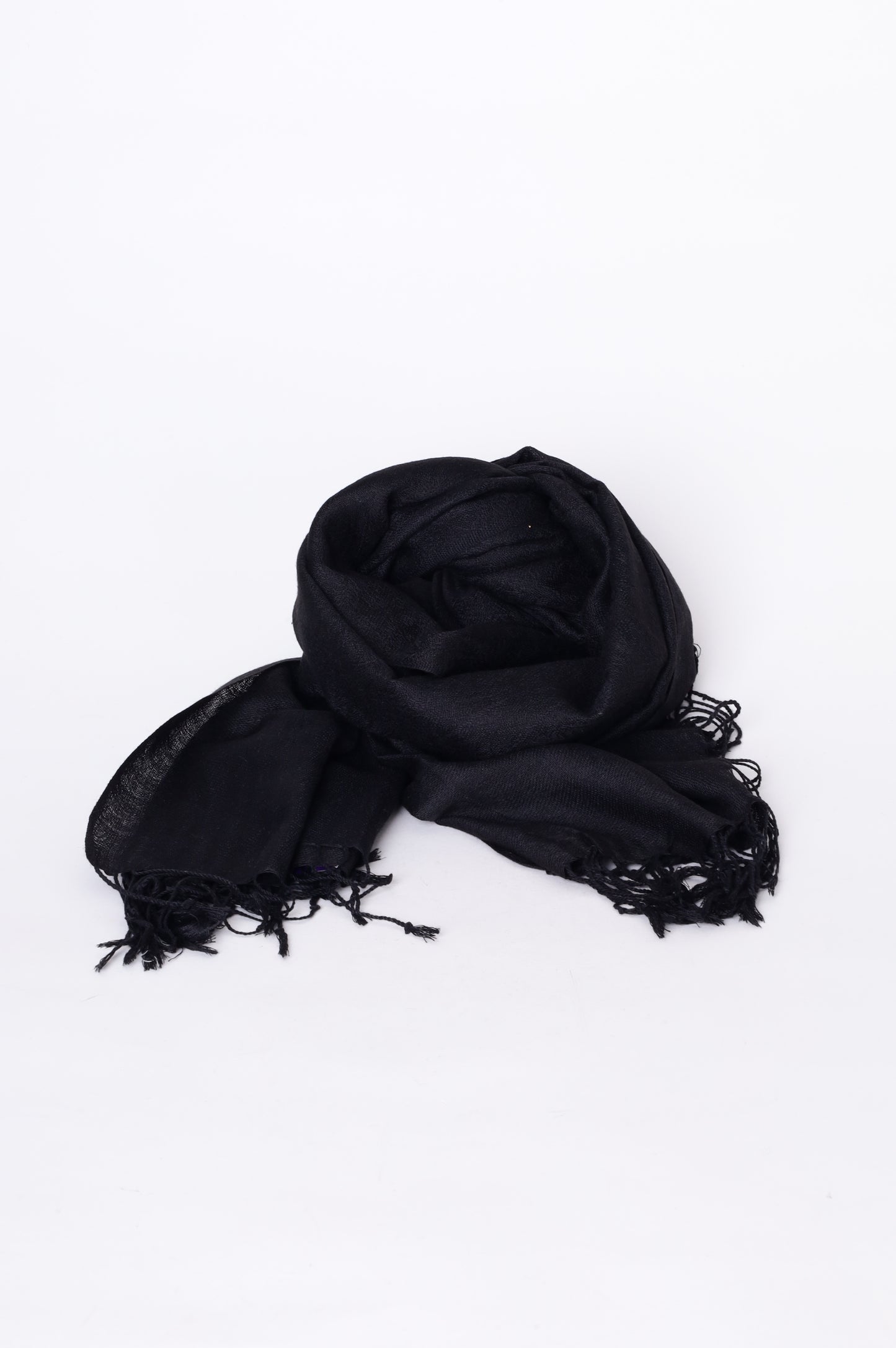 Pashmina Womens Black Scarf Size O/S