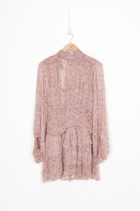 Shona Joy Womens Pink Dress Size 10