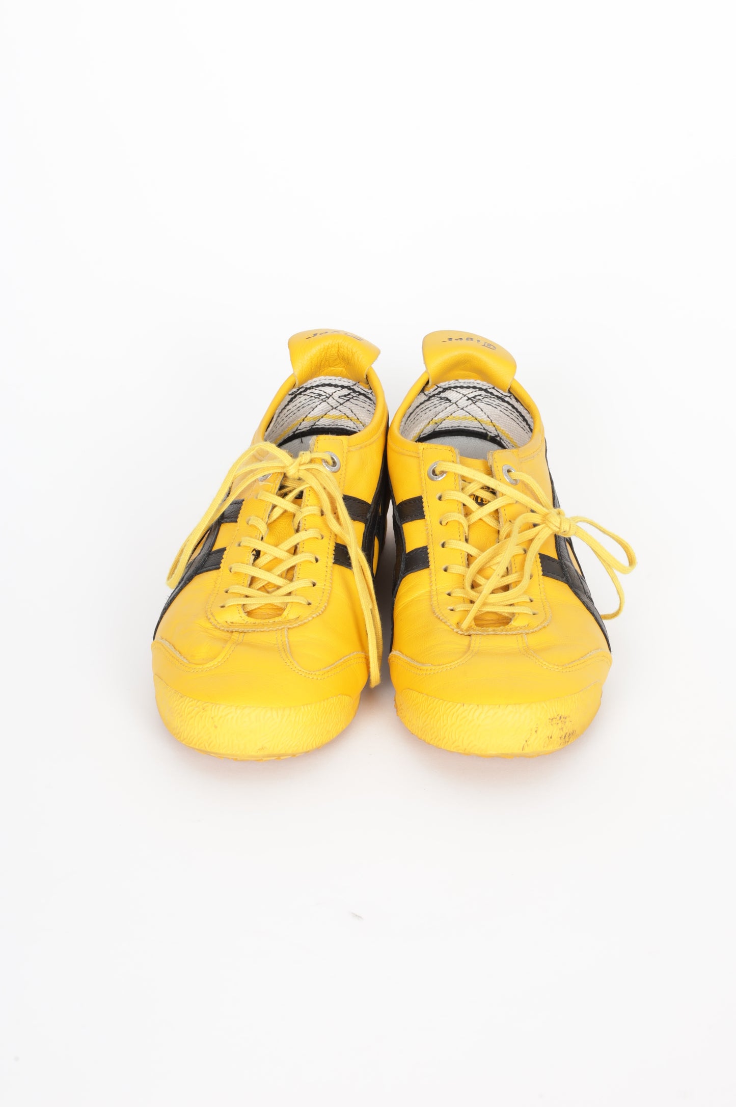 Onitsuka Tiger Womens Yellow Shoes Size EU 37.5
