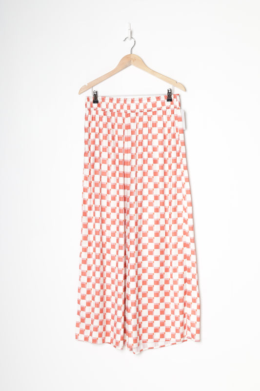 Stella + Gemma Womens Cream Pants Size 14