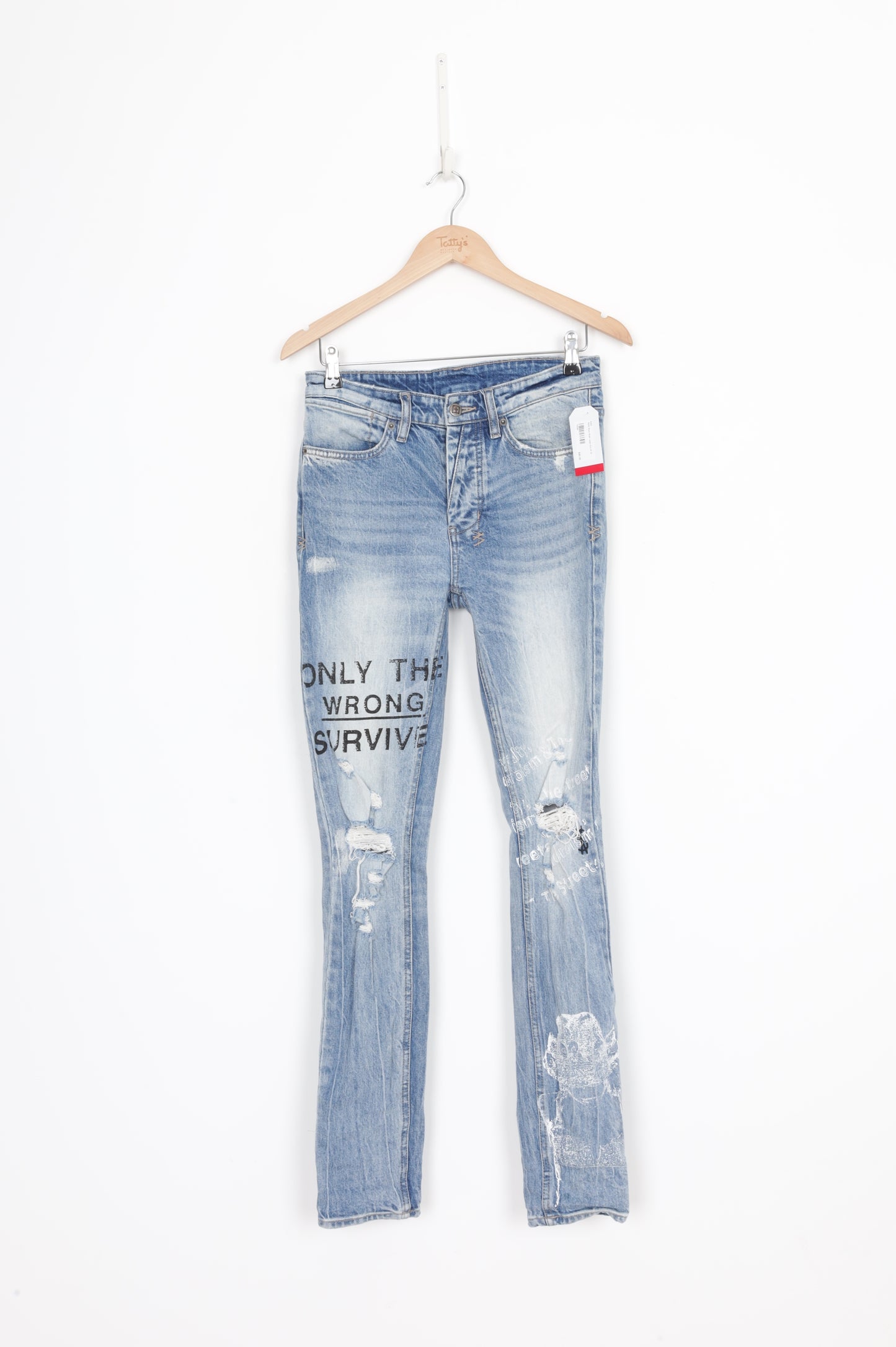 Ksubi Mens Black Jeans Size W 29