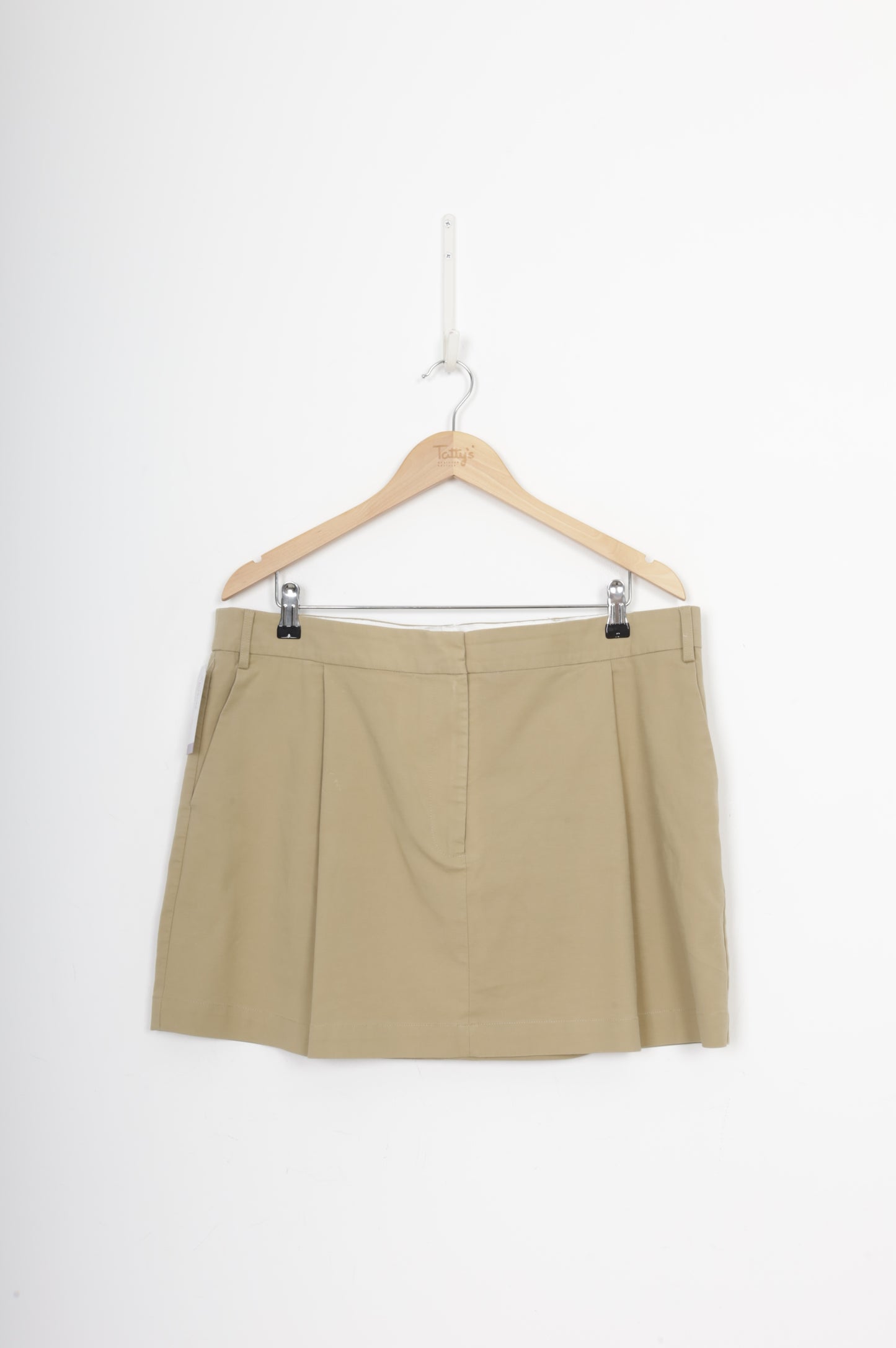 Superette Womens Beige Skirt Size 16