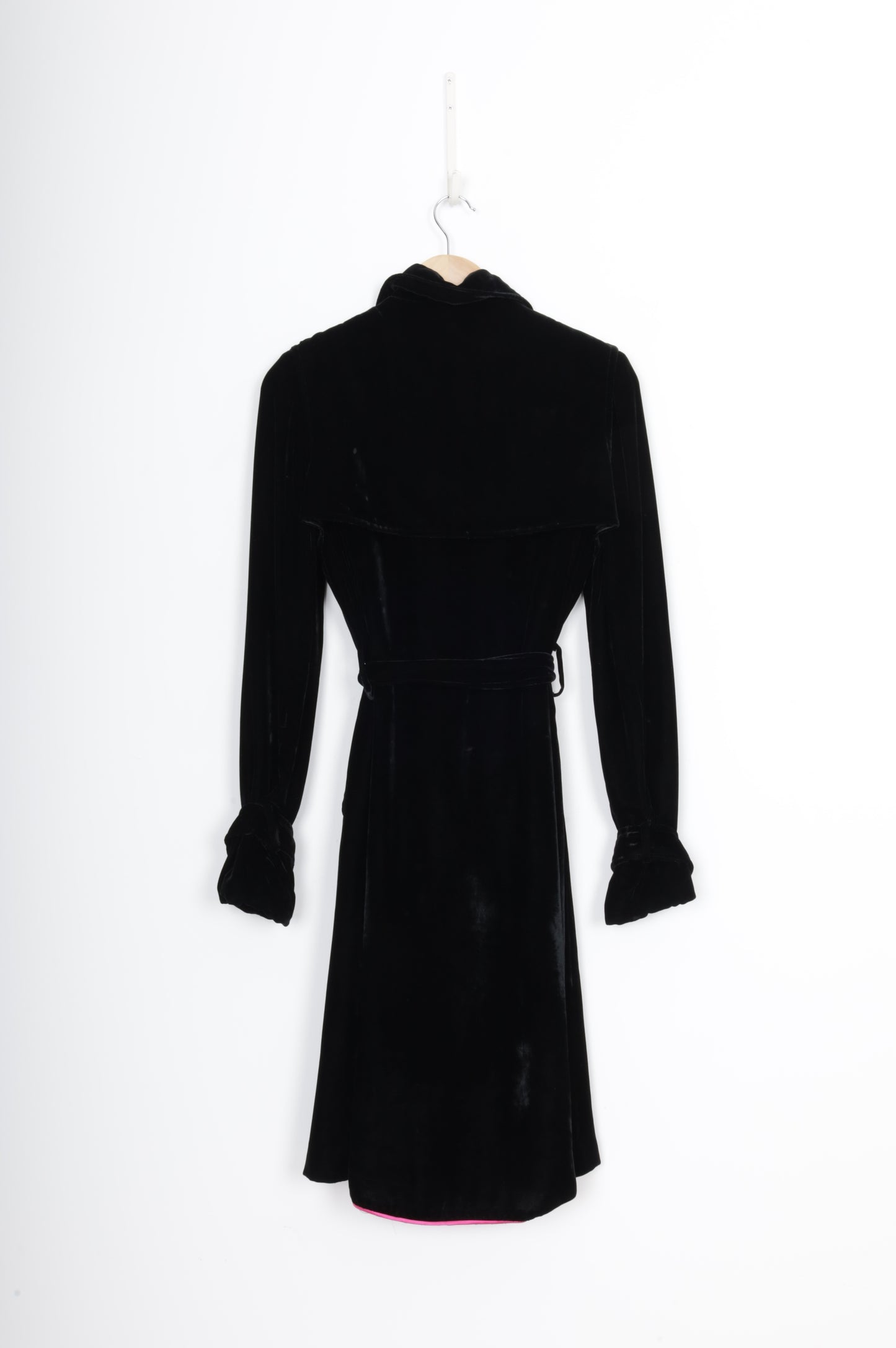 Yvonne  Bennetti Womens Black Coat Size S