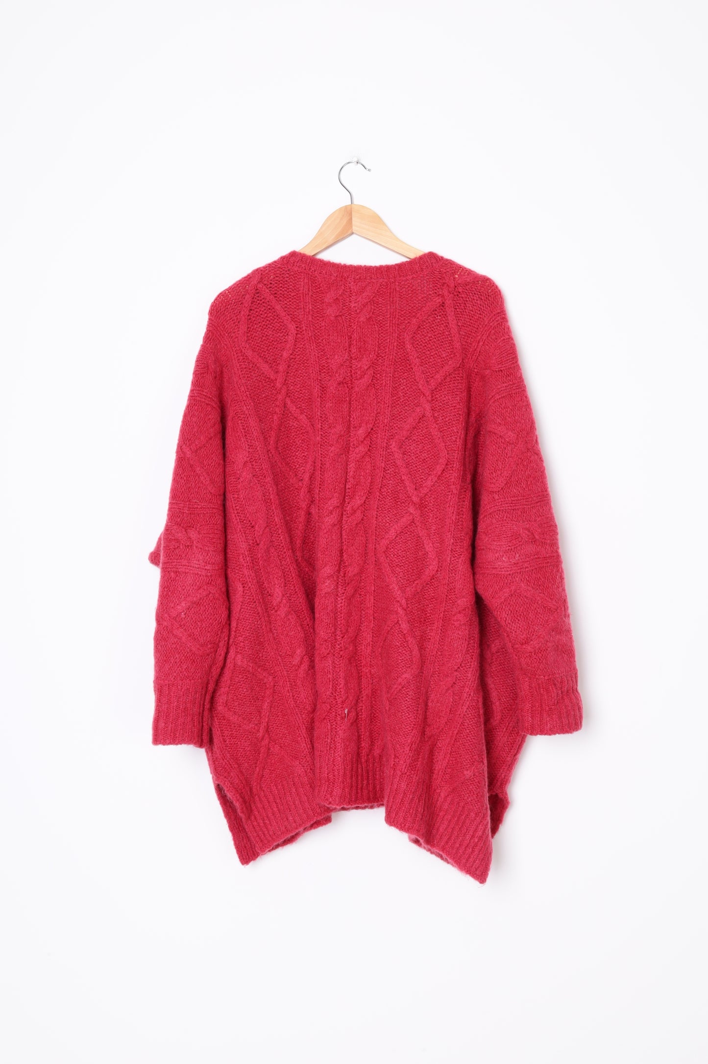 M A Dainty Womens Red Jumper Size O/S